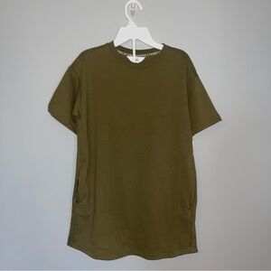 Athleta Girl Kids Casual Dress - Olive Green